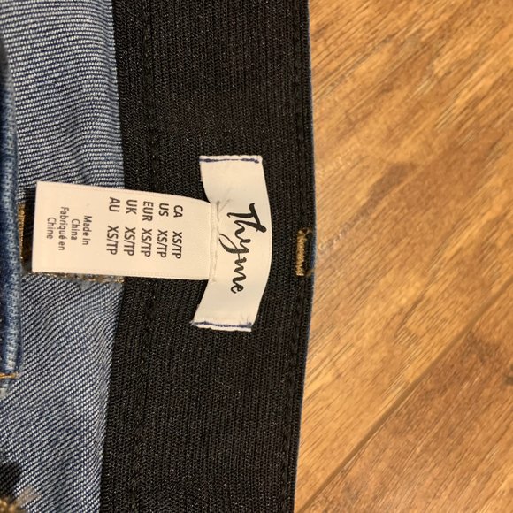 Thyme maternity skinny medium wash jeans - Picture 9 of 10